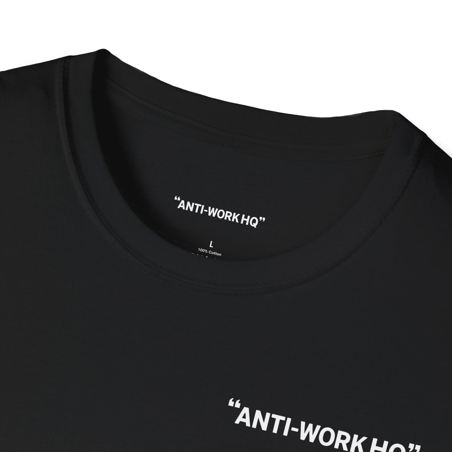 "Anti-Work HQ" Office Sloth Meme Graphic T-Shirt