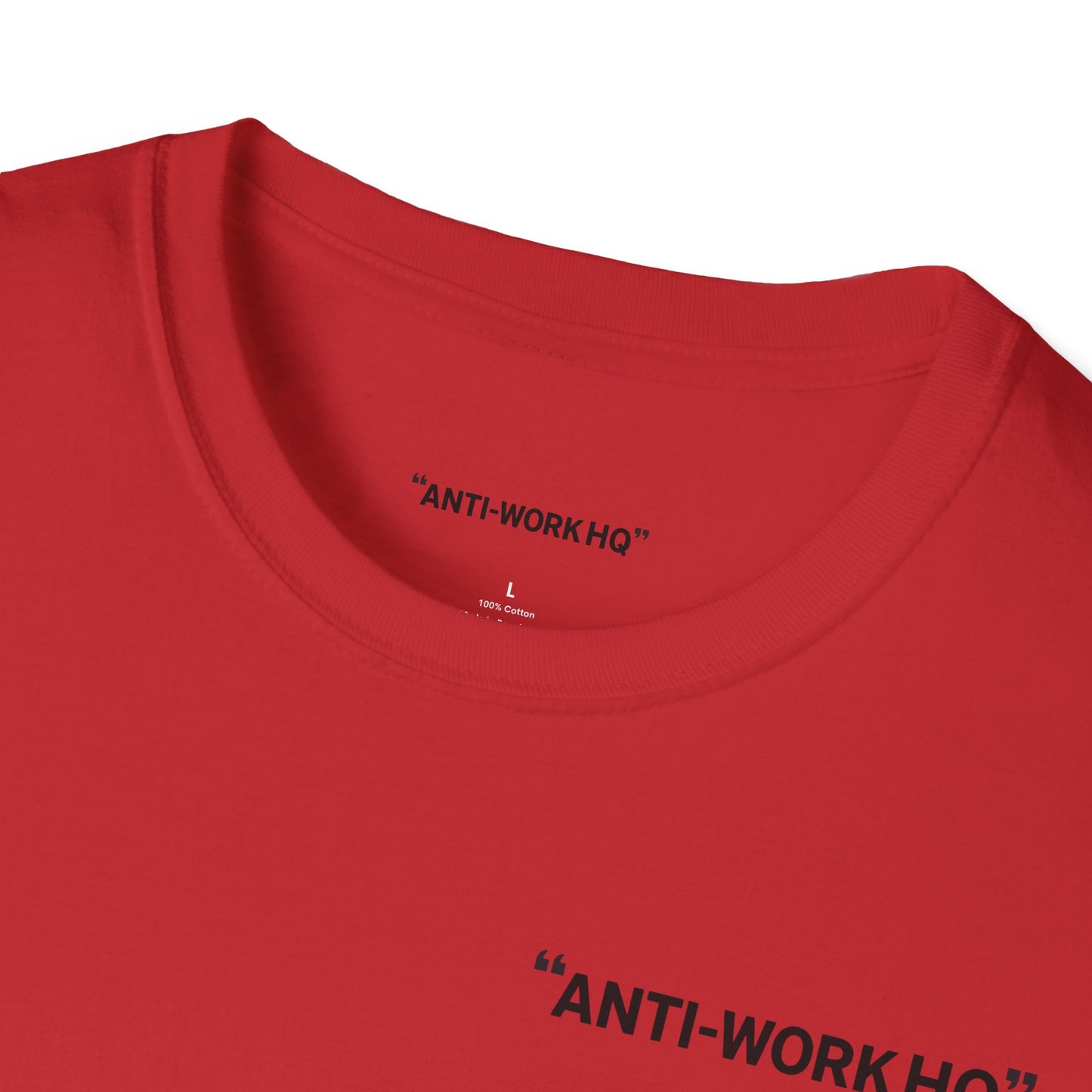 "Anti-Work HQ" Office Sloth Meme Graphic T-Shirt