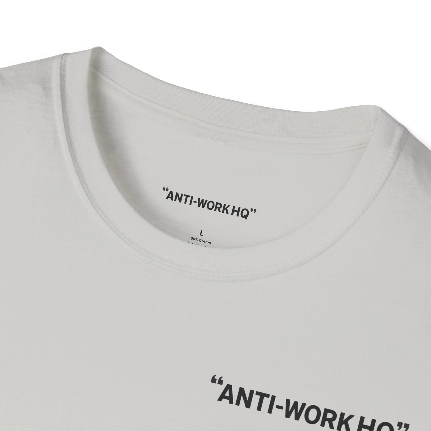 "Anti-Work HQ" Office Sloth Meme Graphic T-Shirt