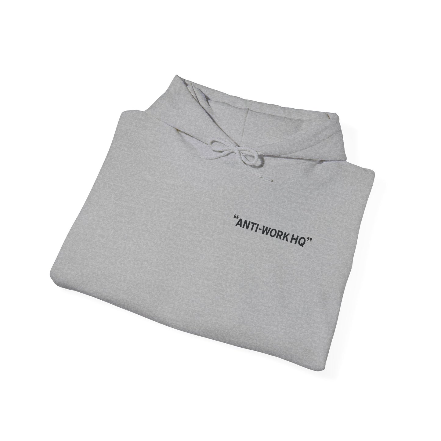 "Anti-Work HQ" Office Sloth Meme Graphic Hoodie