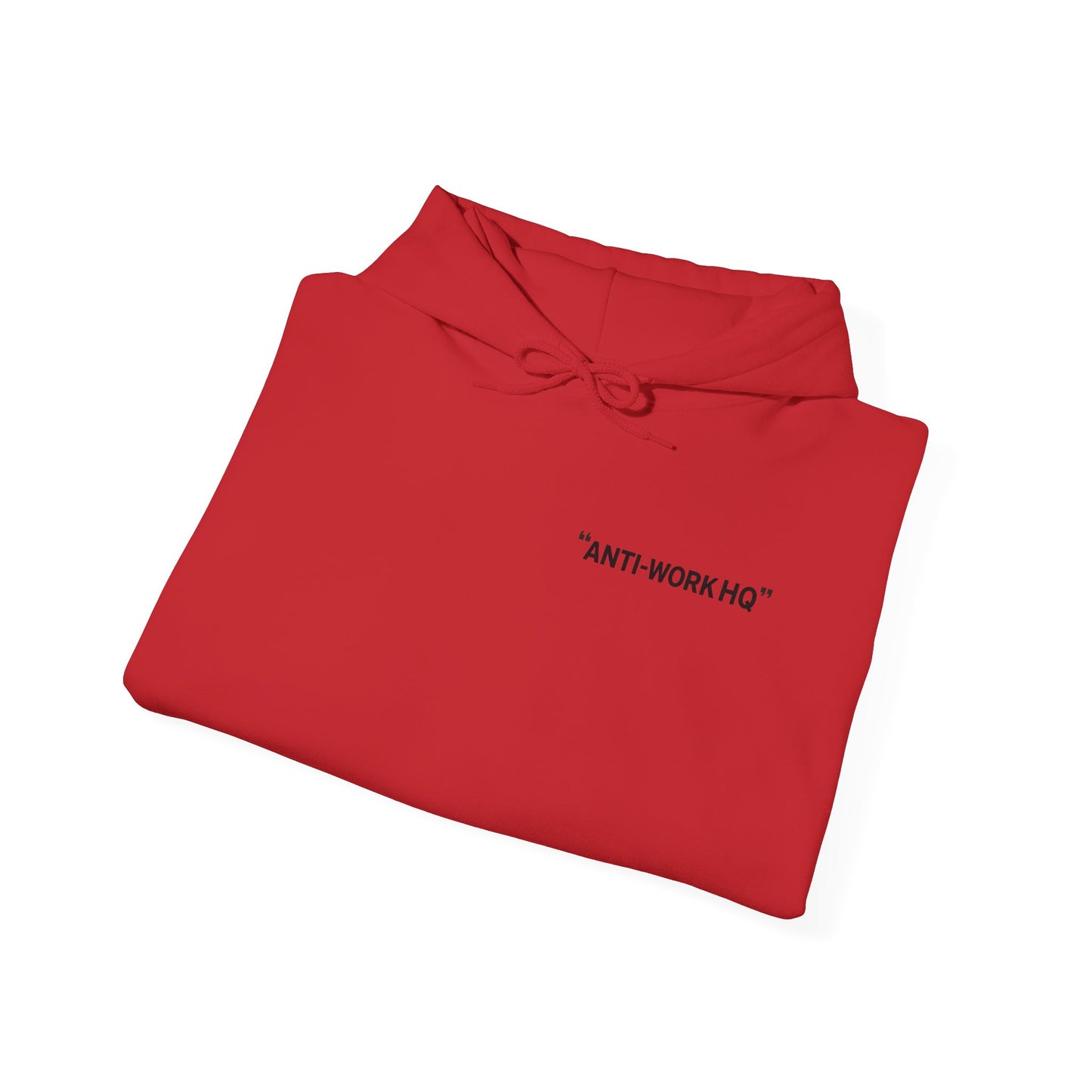 "Anti-Work HQ" Office Sloth Meme Graphic Hoodie