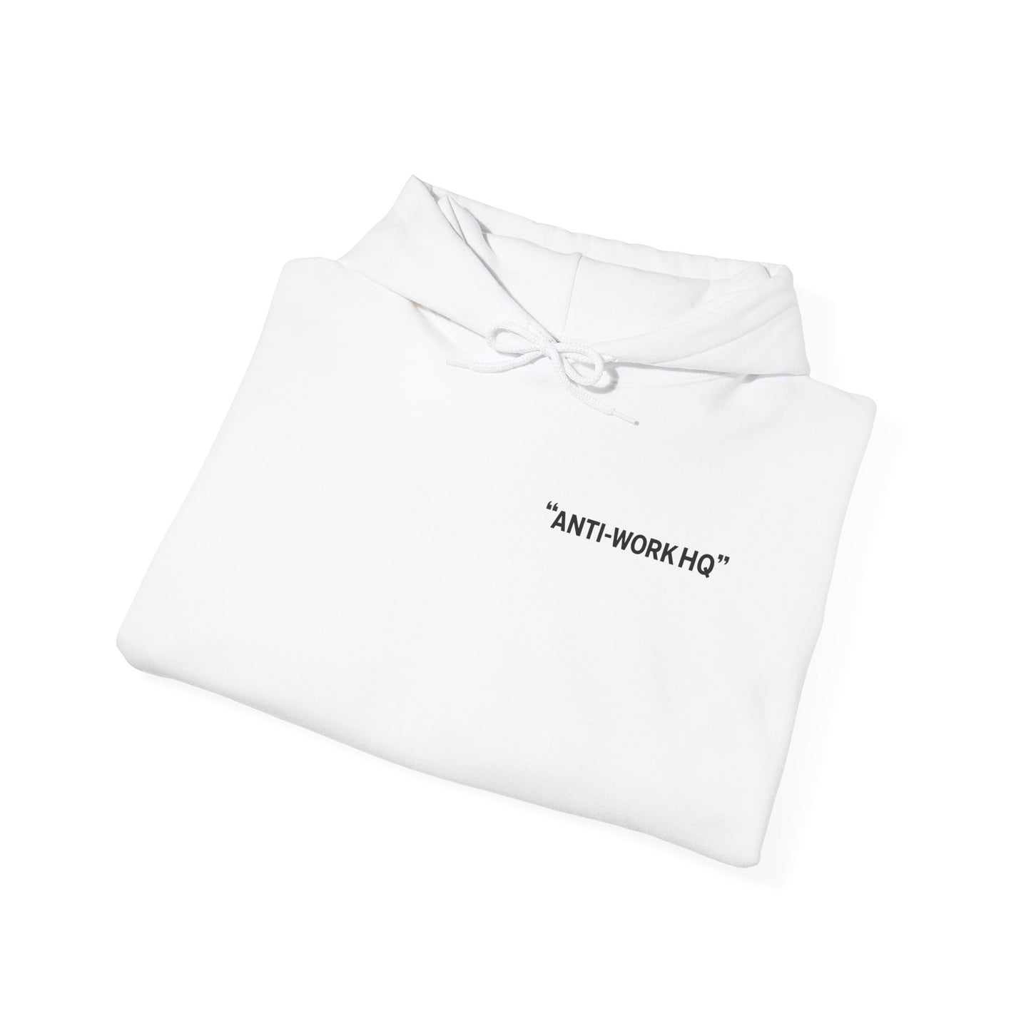 "Anti-Work HQ" Office Sloth Meme Graphic Hoodie