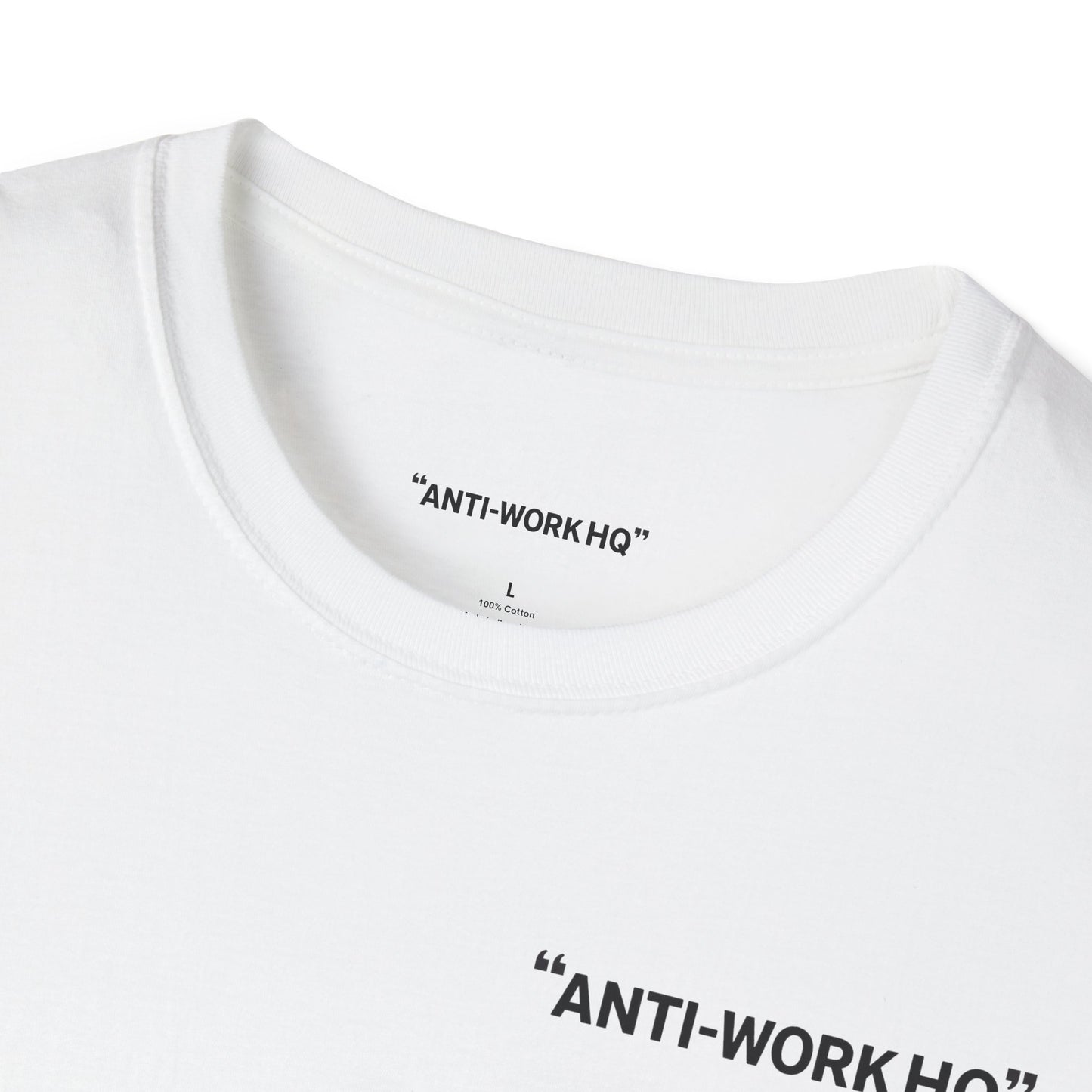 "Anti-Work HQ" Office Sloth Meme Graphic T-Shirt